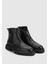 Siyah Deri Erkek Bot 2