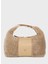 Bej Kadın Deri - Kumaş El Çantası HV11037FW1336 1