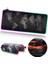Ally Dünya Desenli Rgb LED Işıklı Oyuncu Mouse Pad 300*800*4MM-(1903) 1