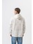 Erkek Garden Baskılı Kapüşonlu Oversize Hoodie Ekru 1