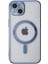 Newface iPhone 14 Plus Kılıf Magneticsafe Lazer Silikon - Sierra Blue 2