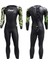 Kuwae Man Yüzücü Elbisesi 2mm - No:2 / S-Black/green 4