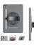 Newface iPad 10.2 (7.nesil) Kılıf Hand Strap Tablet Kılıfı - Gri 2