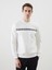 Yeni Sezon Bisiklet Yaka Baskılı Erkek Kalın Sweatshirt 1