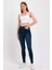 Kadın Tırnaklı Taşlamalı Jeans 1