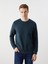 Yeni Sezon Bisiklet Yaka Uzun Kollu Erkek Sweatshirt 1