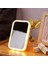 LED Işıklı Makyaj Aynası – 3 Renk Modu (Beyaz, Ilık, Sıcak), Dokunmatik Parlaklık Ayarı, Şarjlı 500 Mah Batarya, 12×16 cm Taşınabilir Masaüstü Ayna, 26 LED ile Doğal Işık Efekti | A14 5