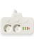 Akım Korumalı 2’li Ayrı Anahtarlı Priz, 2x Priz, 3x Usb, 1x Type-C, 2 mt Kablo, Hızlı Şarj 3