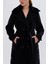 Kadın Tekstil Siyah Mont 3