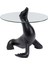 Side Table Sea Lion Deniz Aslanı Siyah Orta Sehpa 1