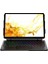 CPT05 Samsung Galaxy T737 Tab S7 Fe 12.4 Kılıf Eternal Ledli Klavyeli Tablet Kılıfı - Siyah 1