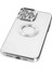 CPT05 iPhone 13 Pro Kılıf Slot Silikon - Gümüş 2