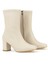 , Kadın Topuklu Bot 1531044Z4007 Bej 2