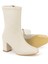 , Kadın Topuklu Bot 1531044Z4007 Bej 4