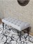 Siyah Boyalı Tel Ayaklı 90 cm Puf Bench - Puf - Bench - Kasalı Oturak - Oturak - Yatak Ucu Puf Gri Renk 90 x 41 Boyut/ebat 4