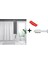 Banyo Duş Perdesi 3182 120X200 Perde Borusu Askı Aparatı 90X130 Hediyeli 1
