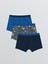 Yeni Sezon Baskılı Erkek Çocuk Boxer 3'lü 1