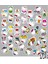 Sevimli Hello Kitty Hobi Etiket Seti 68 Adet 2