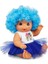 20040 Afro Kıvırcık Saçlı Bebek 23 cm -Sunman 8