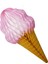Honeycomb Large Ice Cream Cone 1
