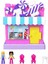 HNB03 Polly Pocket Pollyville Şeker Dükkanı Oyun Seti 6