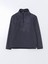 Yeni Sezon Dik Yaka Biyeli Erkek Sweatshirt 5