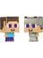 HTL43 Minecraft Flippin' Figs 2si 1 Arada Figürler 6