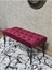 Siyah Boyalı Tel Ayaklı 90 cm Puf Bench - Puf - Bench - Kasalı Oturak - Oturak - Yatak Ucu Puf Bordo Renk 90 x 41 Boyut/ebat 4