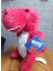 30 cm Kırmızı Dinozor Peluş Oyuncak 2