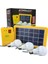 Solar Aydınlatma Seti Çok Uçlu 3 Ampullü 1