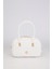 Beyaz Büzgü Model Baget Omuz Çanta 1