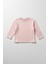 Kız Çocuk Basic Pamuklu Somon Rengi Uzun Kollu Tişört 3