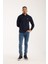 Polo Uzun Kol Siyah Regular Fit 4