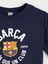 Yeni Sezon Bisiklet Yaka Barcelona Baskılı Erkek Çocuk Tişört 2