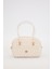 Krem Büzgü Model Baget Omuz Çanta 1