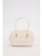 Krem Büzgü Model Baget Omuz Çanta 4