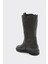 Hakiki Deri Bilekte Fermuarlı Kadın Diz Altı Çizme 3