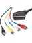 Scart 4 Rca 1.2 Metre Kablo Powermaster (5'li Paket) 1