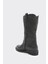 Hakiki Deri Bilekte Fermuarlı Kadın Diz Altı Çizme 3