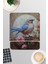 Vintage Kuş Temalı No:2 Oyuncu Gaming Dikdörtgen Bilek Destekli Mousepad 1
