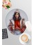 Dört Mevsim Temalı No:2 Coffee Baskılı Oyuncu Gaming Oval Bilek Destekli Mousepad 1