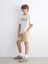 Yeni Sezon Beli Lastikli Erkek Çocuk Şort 1