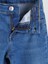 Lcw Kids Indigo Flare Fit Kız Çocuk Jean Pantolon ve Toka 2'li 5