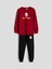 Yeni Sezon Bisiklet Yaka Galatasaray Baskılı Erkek Çocuk Pijama Takımı 1