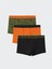 Yeni Sezon Baskılı Erkek Çocuk Boxer 3'lü 1