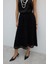 Beli Lastikli Kloş Midi Boy Etek Siyah K2615043_001 3