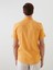Yeni Sezon Slim Fit Kısa Kollu Keten Karışımlı Erkek Gömlek 5