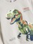 Yeni Sezon Dinozor Figürlü Erkek Çocuk Sweatshirt 2'li 5