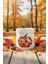 Boho Fall Pumpkin Floral Baskılı Seramik Kapaklı Kokusuz Küllük 1