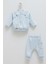 Good Baby Çıtçıtlı Alt Üst Takım - Caramell - TKE1834 - Mavi - 6 - 9 Ay - TKE1834-MAVI-6 - 9 Ay Mavi 1